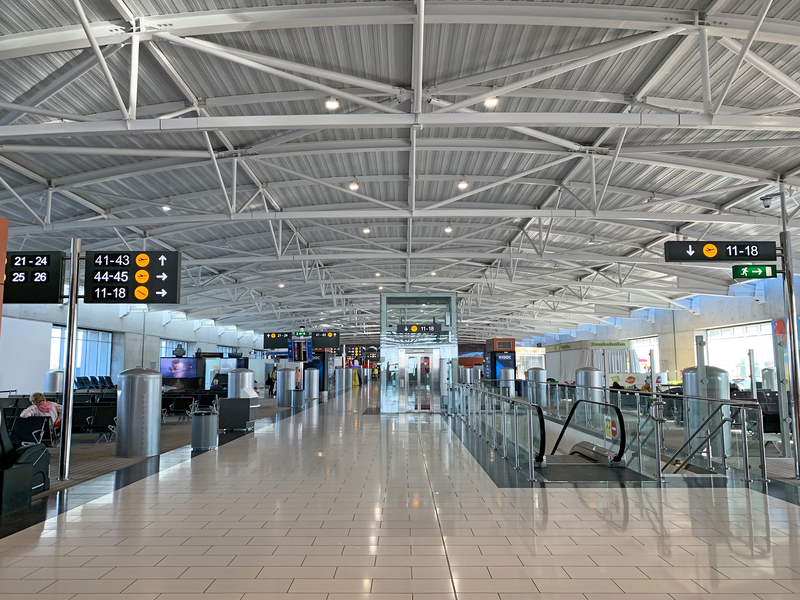 Larnaca Airport has a single passenger terminal.