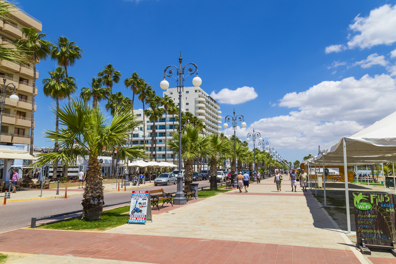 Larnaca is the third largest city of Cyprus after Nicosia and Limassol.